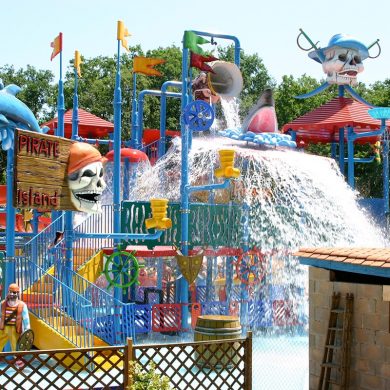 Attraction l'île aux pirates