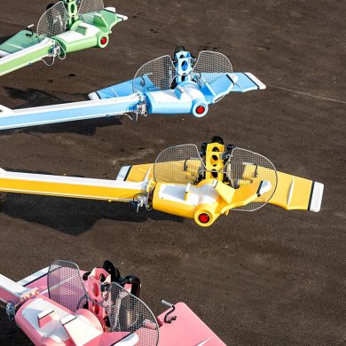 Attraction aeroplane 360