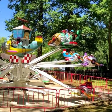 Attraction escadrille avions