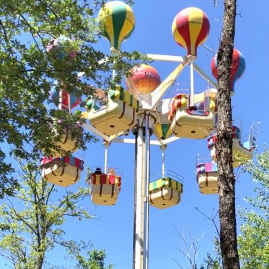 Attraction les montgolfières